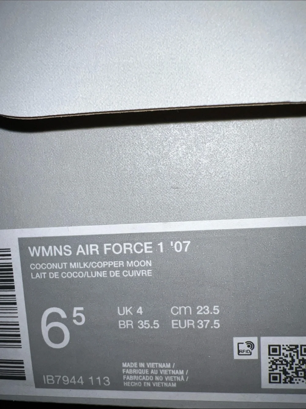 Nike Women’s Air Force 1 '07 Various Size